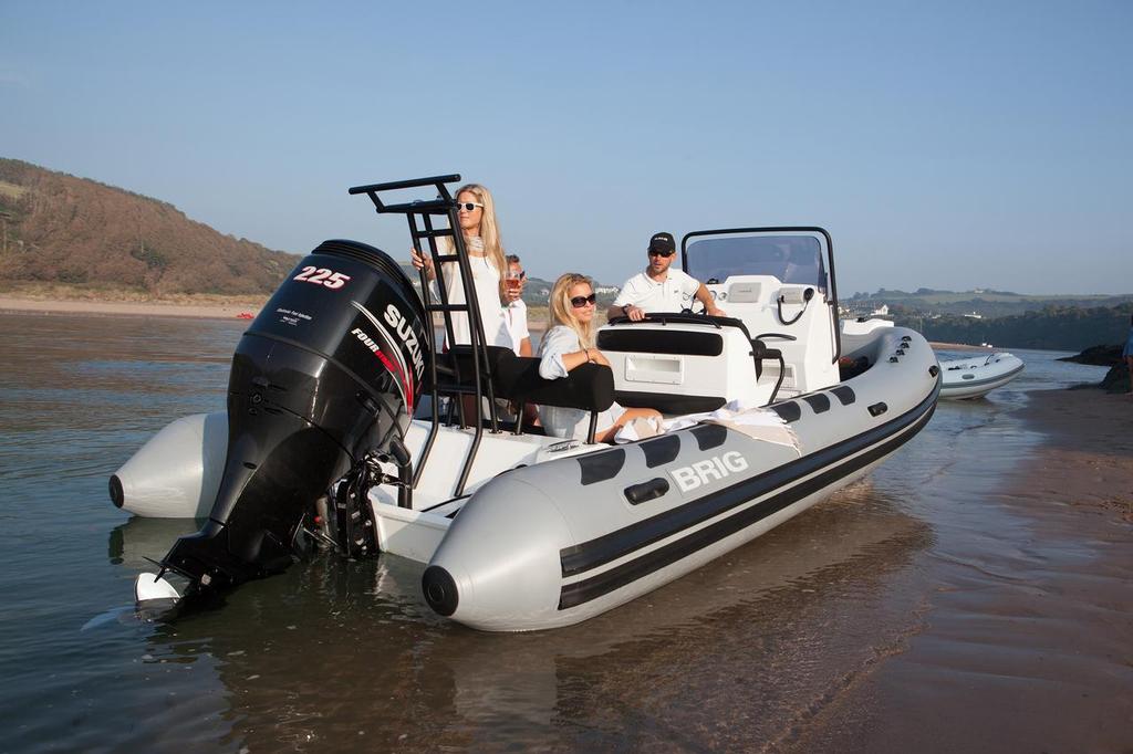 The perfect day boat, the N700 is a versatile tender or day boat. © Sirocco Marine